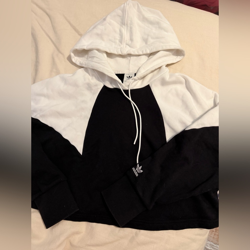 Adidas Monochrome Hoodie with Logo